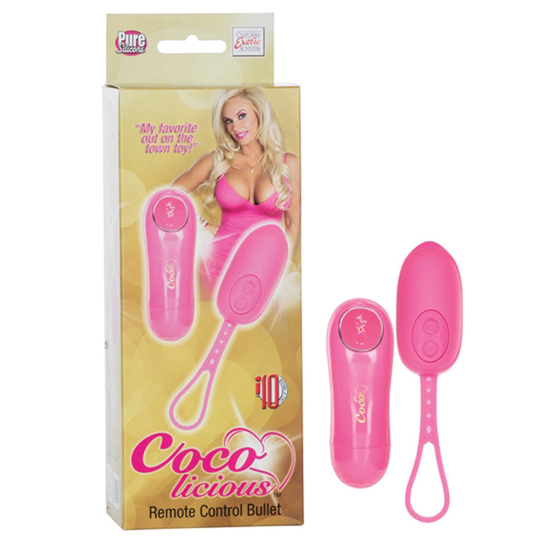 Coco Licious Remote Control Bullet - Pink