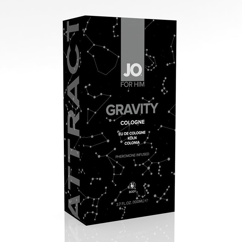 JO Gravity Cologne - Pheromone Infused (Alcohol) 3.9 fl oz / 74 ml