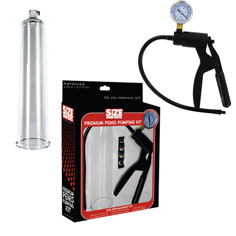 Size Matters Premium Penis Pumping Kit Beginner