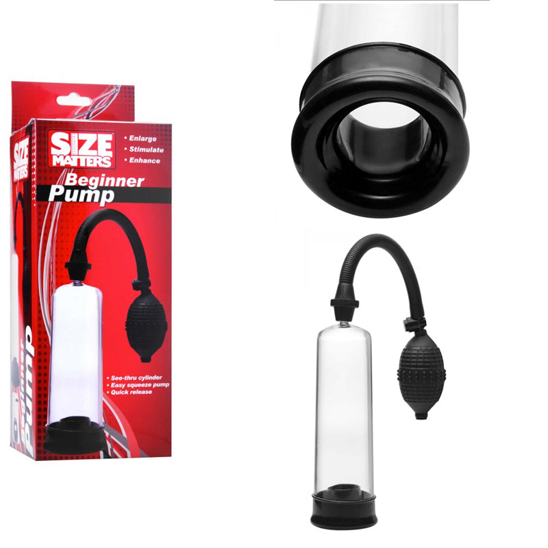 Size Matters Beginner Pump Packaged (Clear)