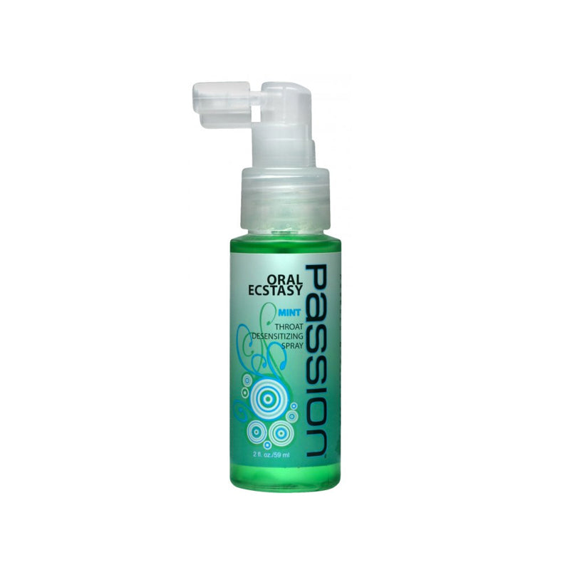 Passion Deep Throat Mint Oral Ecstasy Spray 2oz.