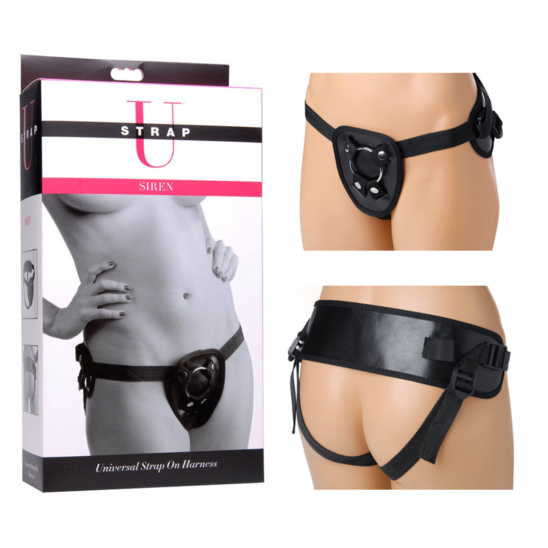 Strap U Siren Universal Strap On Harness (Black)