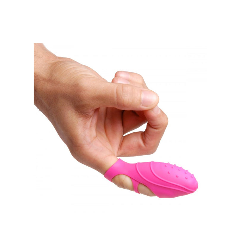 Bang Her Silicone G-Spot Finger Vibe (Pink)
