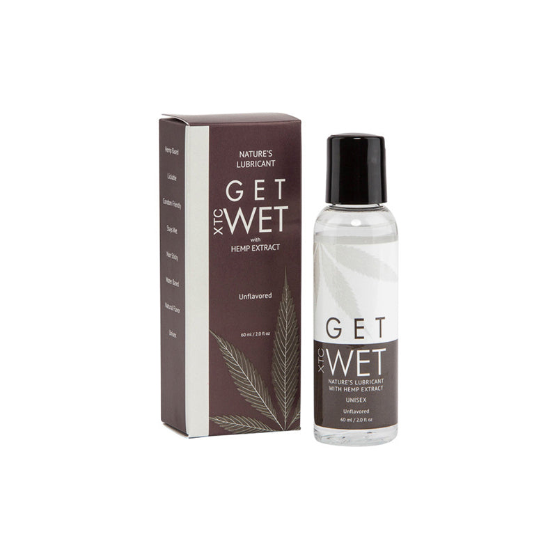 Get Wet Water Based Hemp Infused Lube 2oz