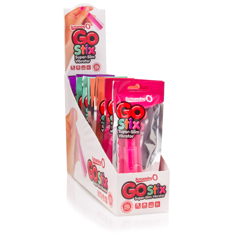 Screaming O GO Stix Super-Slim Vibe Counter DP (16 asst)