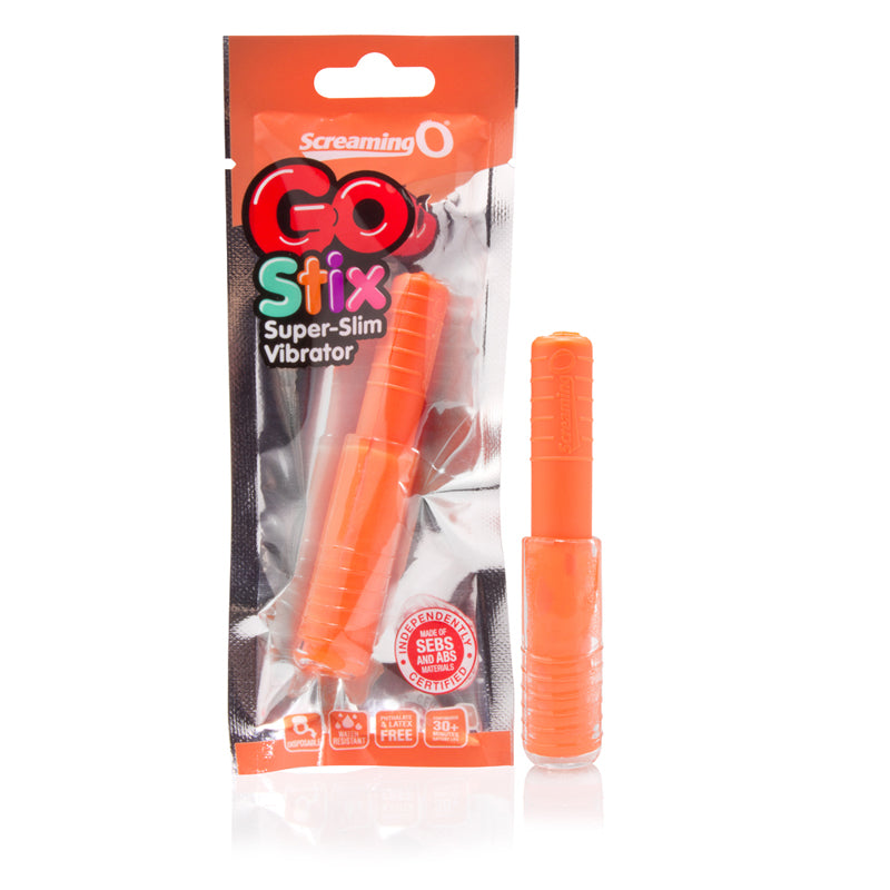 Screaming O GO Stix Super-Slim Vibe - Tangerine (Orange)