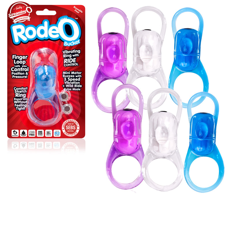 Screaming O RodeO Bucker Assorted (6/Box)