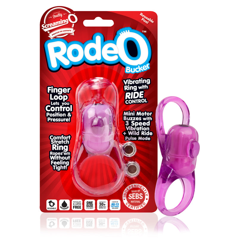 Screaming O RodeO Bucker Purple