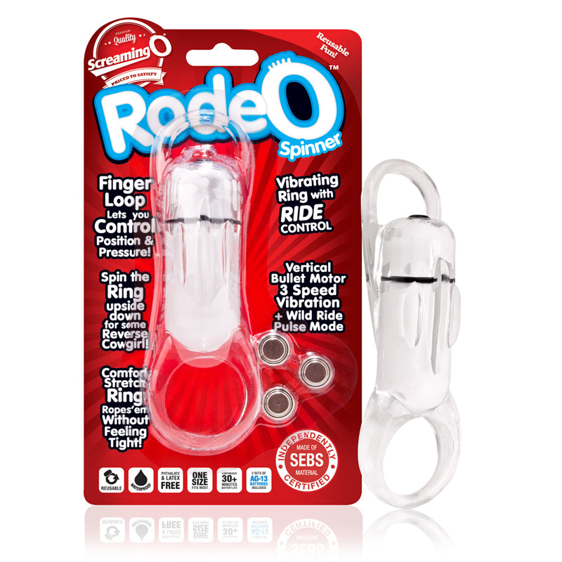 Screaming O RodeO Spinner Clear