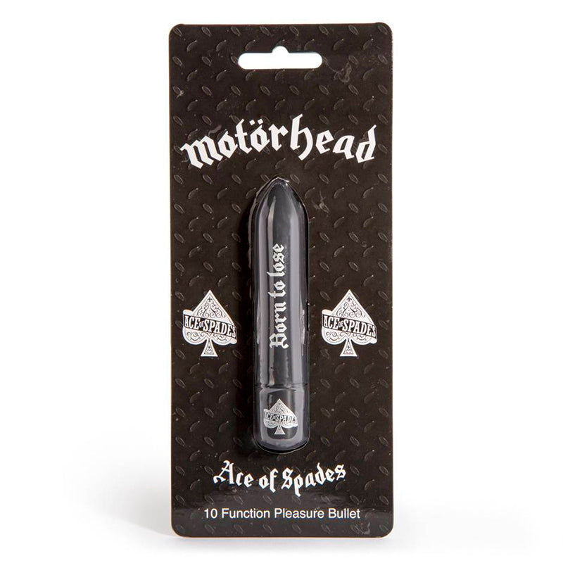 Motorhead Ace Of Spades 10 Function Bullet Vibe-Black
