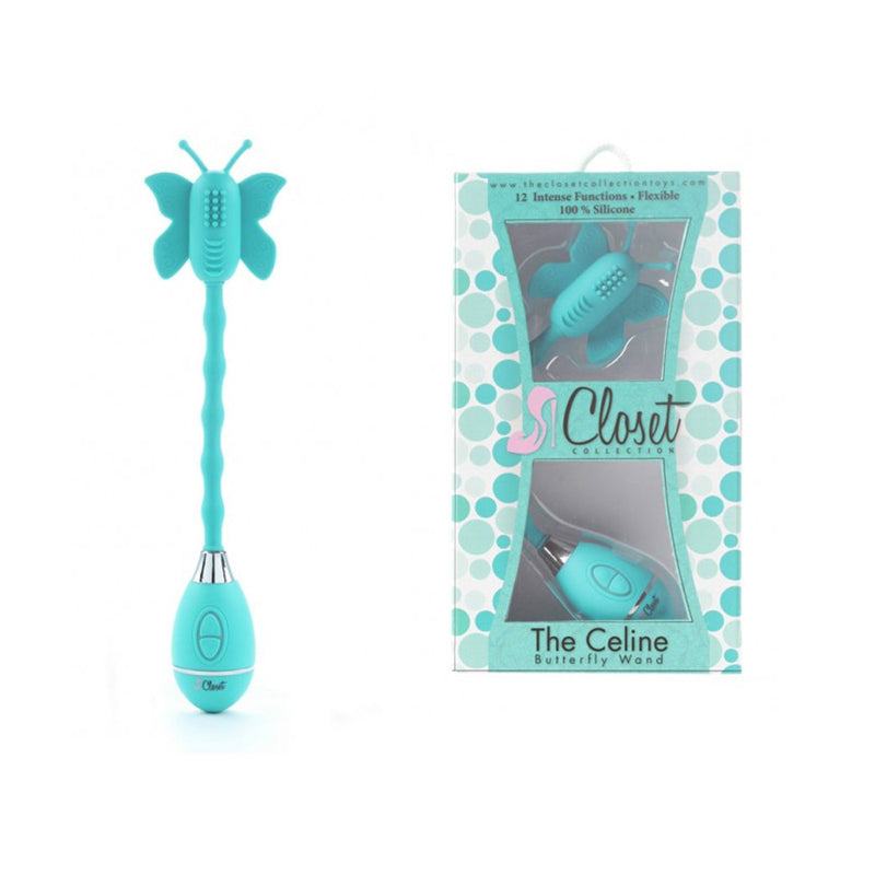 Closet Collection Celine Butterfly 12 function Bendable Turquoise