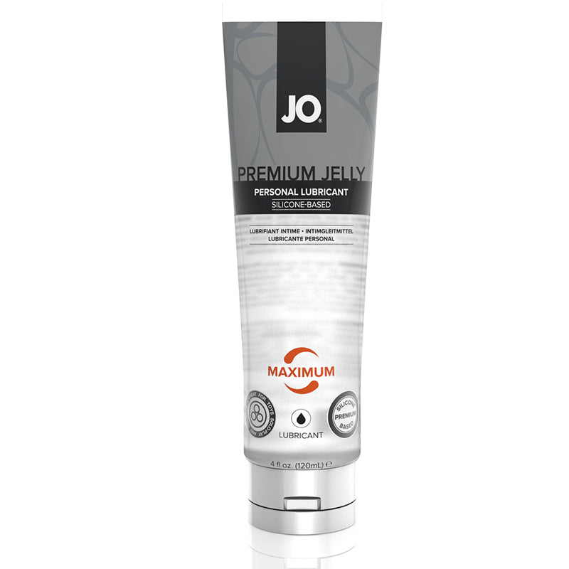 JO Premium Jelly - Maximum - Lubricant (Silicone-Based) 4 fl oz / 120 ml