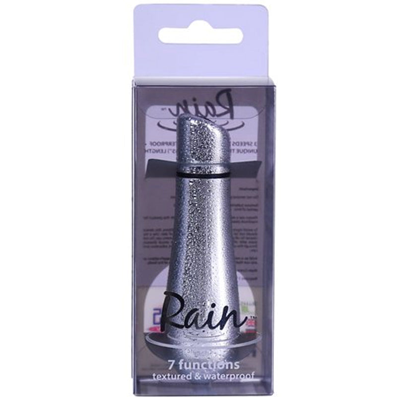 Rain 3in. Textured 7X Bullet (Silver)