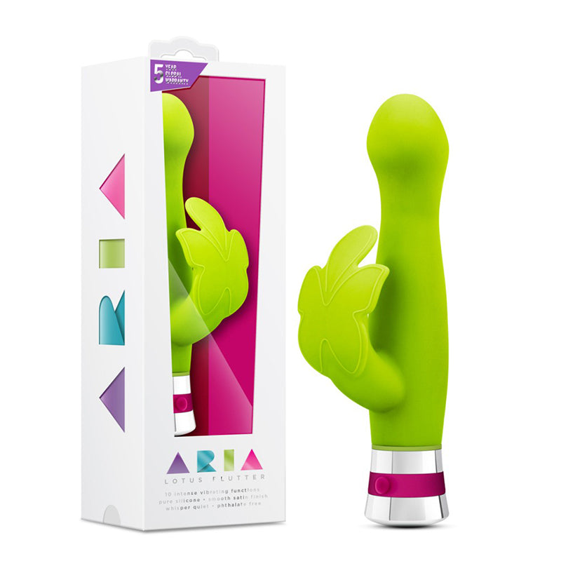 Aria - Lotus Flutter - Lime Green