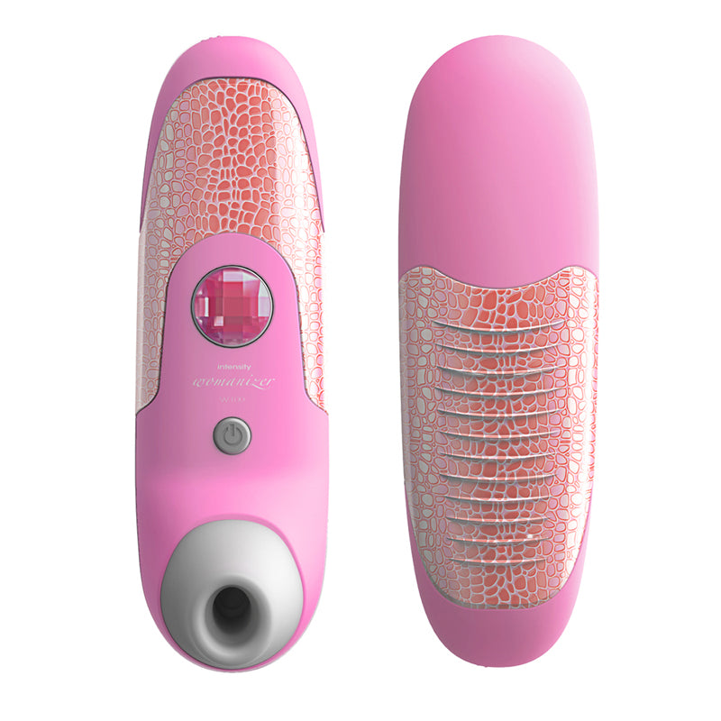 Womanizer Classic W100 Pink W/ Crocodile Print