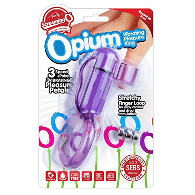 Screaming O Opium Ring Purple