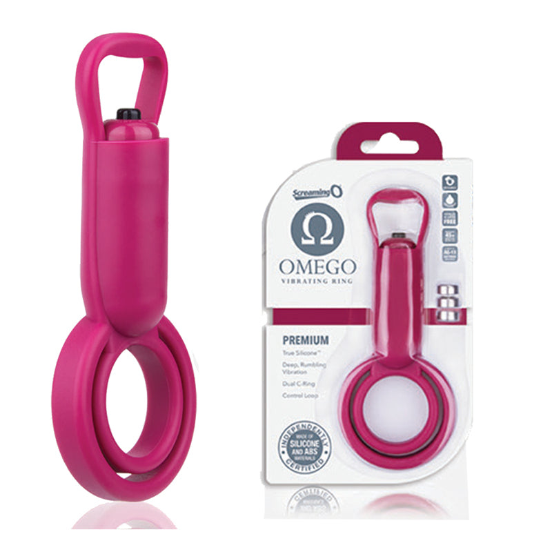 Screaming O OmegO Vibrating Ring Merlot