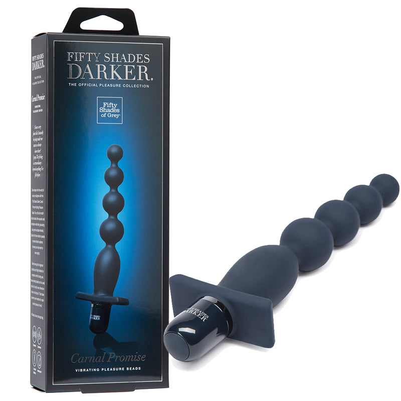 Fifty Shades Darker Carnal Promise Vibrating Anal Beads