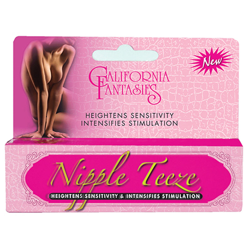 Nipple Teeze Intensifying Sensitivity Gel (Flavored and Scented) .5oz Tube Boxed