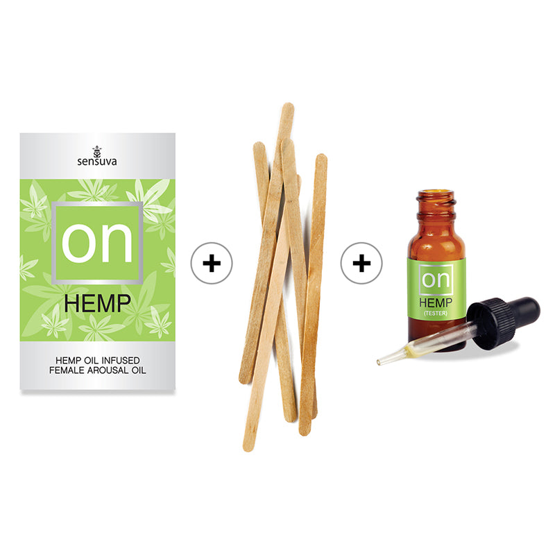 On for Her Hemp Oil 5ml 12pc Refill Kit