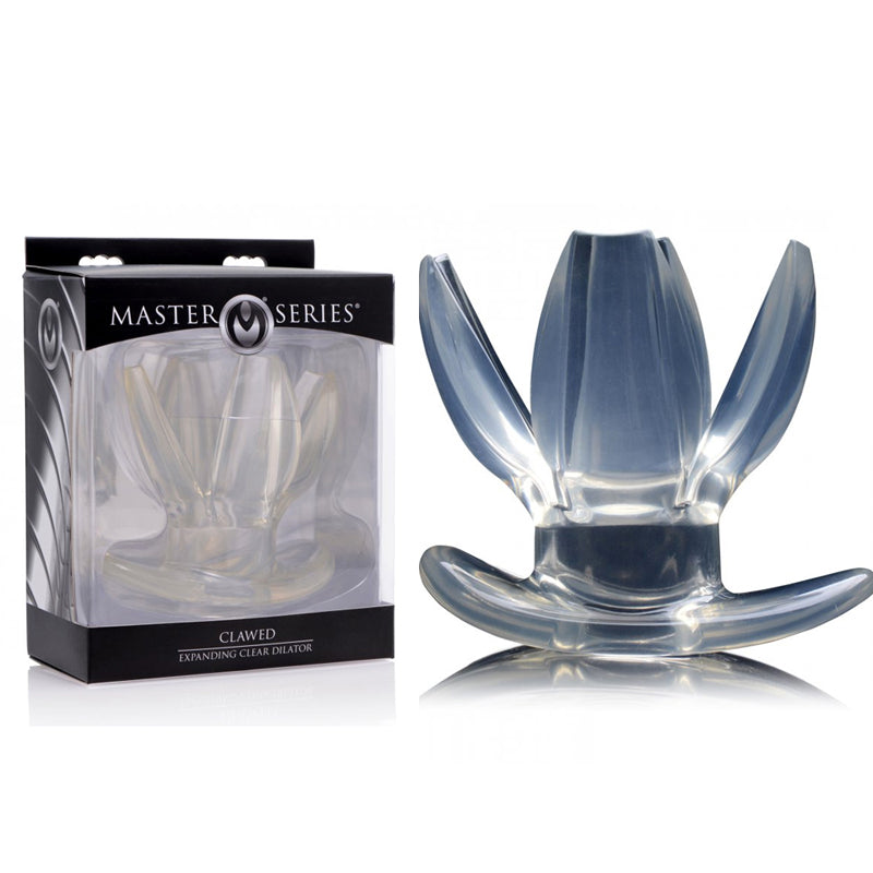 Master Series Clear Claw Expanding Anal Dilator