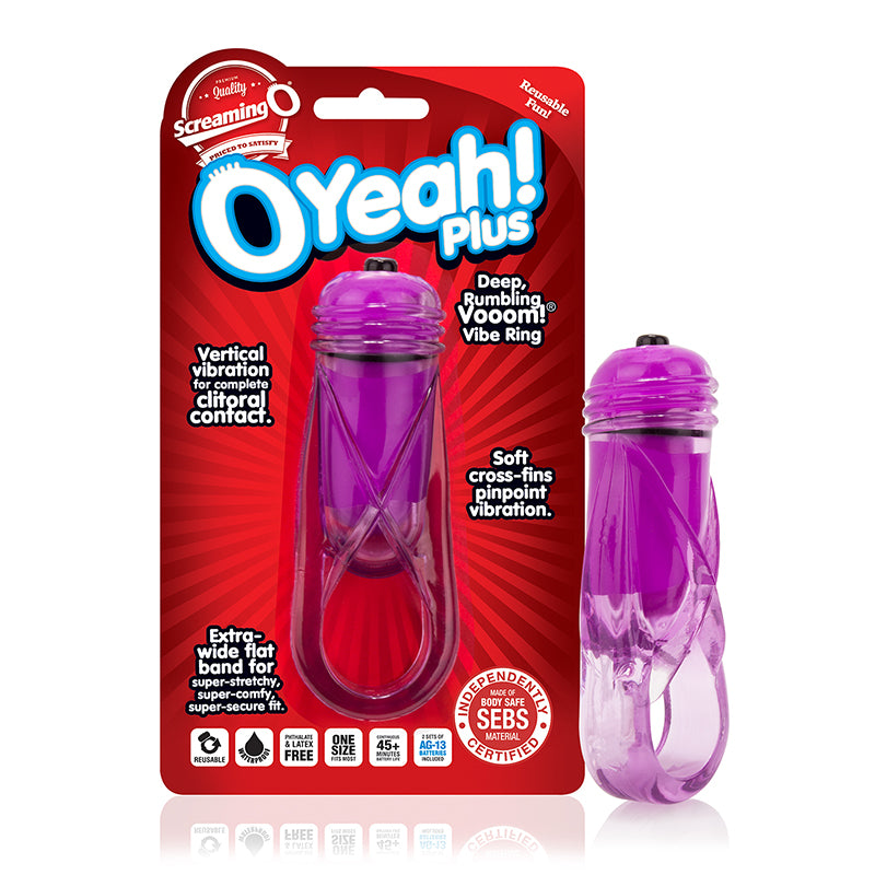 Screaming O Oyeah! Plus Ring - Purple