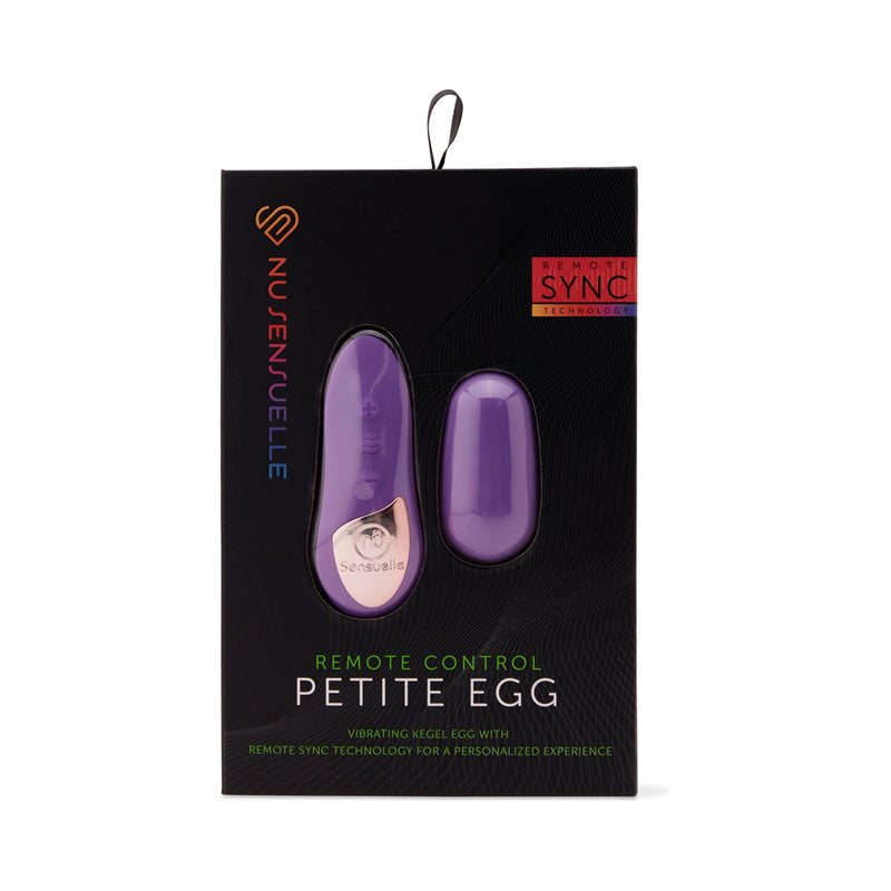 Nu Sensuelle Remote Control Petite Egg Purple