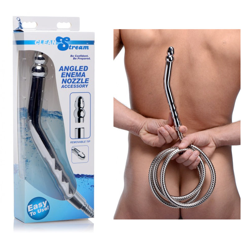 Cleanstream Angled Enema Nozzle Accessory