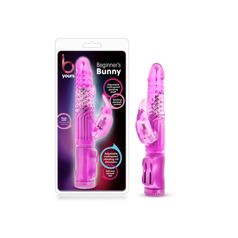 Blush B Yours Beginner's Bunny Rabbit Vibrator Pink