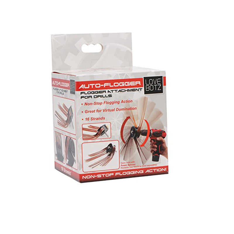 LoveBotz Auto Flogger Whip Attachment for Drills