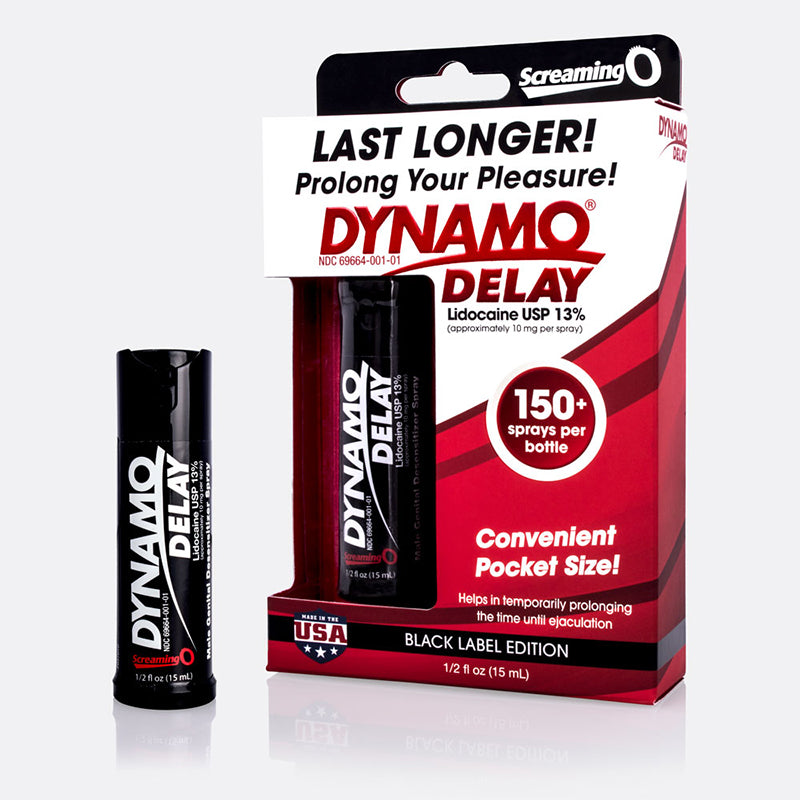 Screaming O Dynamo Delay Black Series 0.5 fl oz