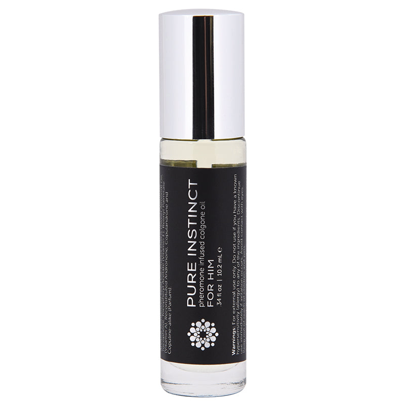 Pure Instinct Pheromone Oil Roll-On For Him 10.2ml