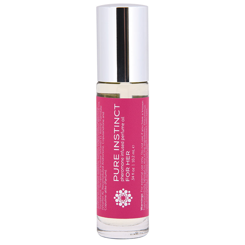Pure Instinct Pheromone Oil Roll-On For Her 10.2ml