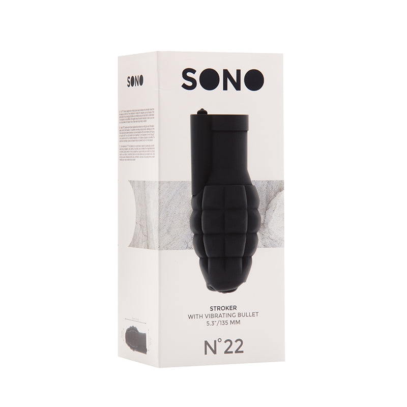 Sono No.22 - Stroker - with vibrating bullet - Grey
