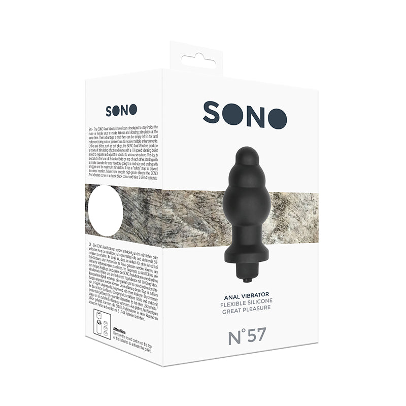 Sono No. 57 - Anal Vibrator - Black