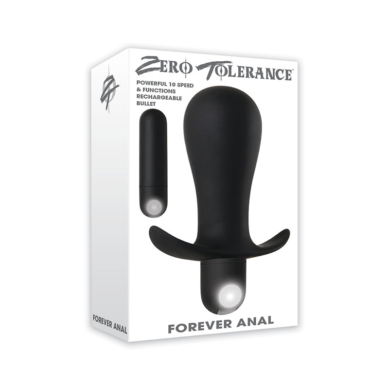 ZT Forever Anal Vibrating Silicone Plug