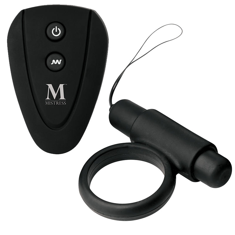 Mistress by Isabella Sinclaire Remote Control Cock Ring & Anal Plug Set