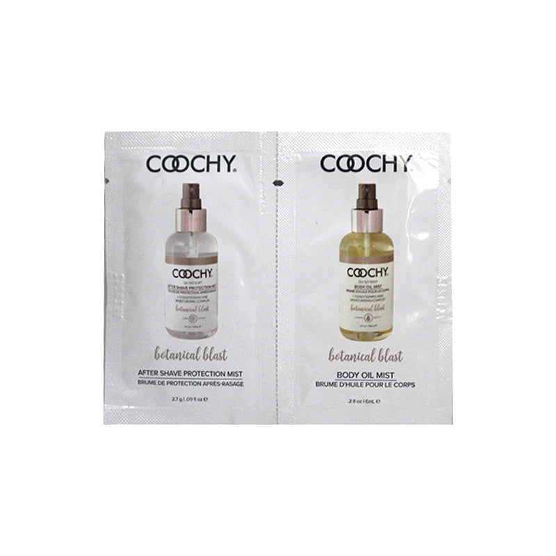 Coochy Botantical Blast Duo Foil - After Shave Protection Mist 0.9oz & Body Oil Mist 0.2oz