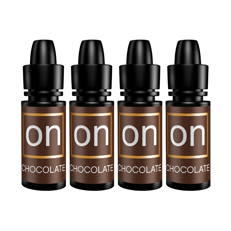 Sensuva ON Chocolate Arousal Oil 4-Pack 5 ml Large Boxes