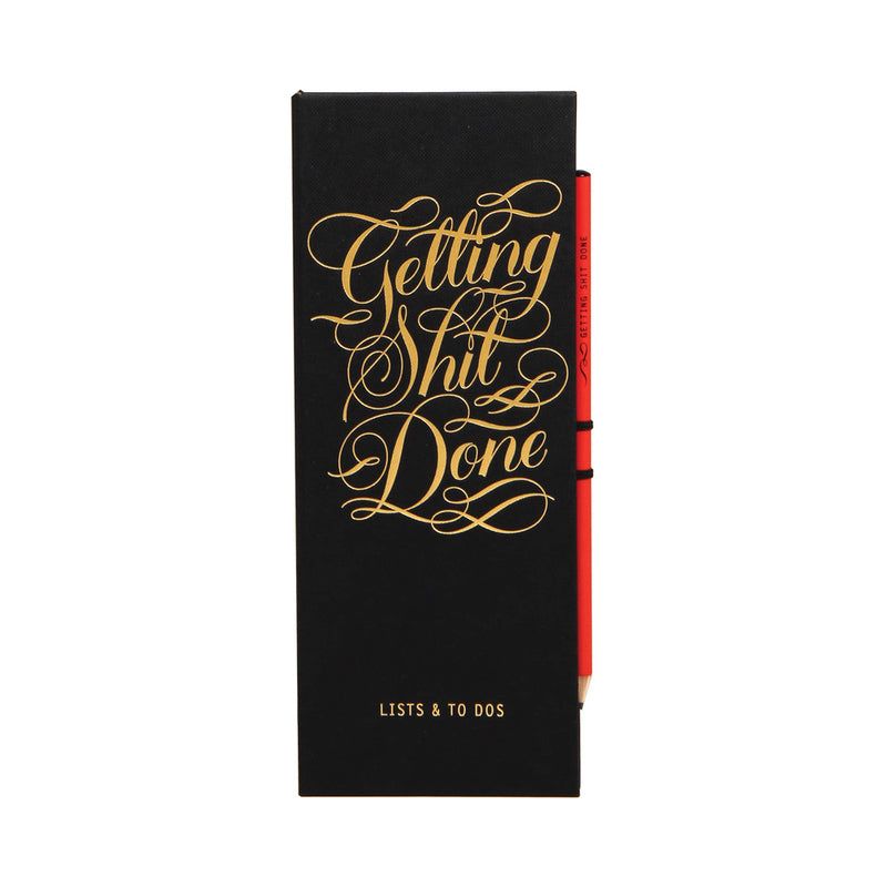 Calligraphuck Getting Shit Done Lists & To Dos Ledger