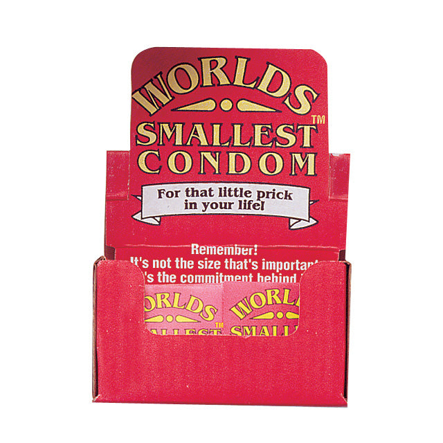 Worlds Smallest Condom Display COEDStore