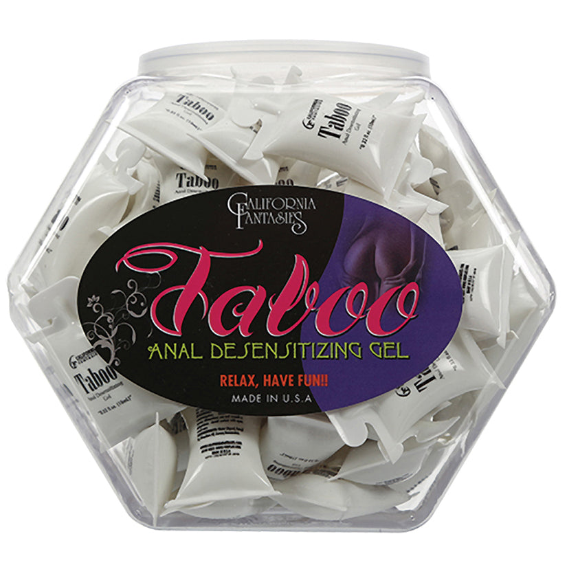 Taboo Anal Desensitizing Gel 10ml (Bowl of 72)