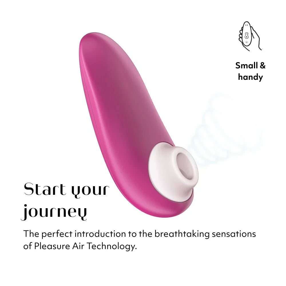 Womanizer Starlet 3 Rechargeable Silicone Compact Pleasure Air Clitoral Stimulator