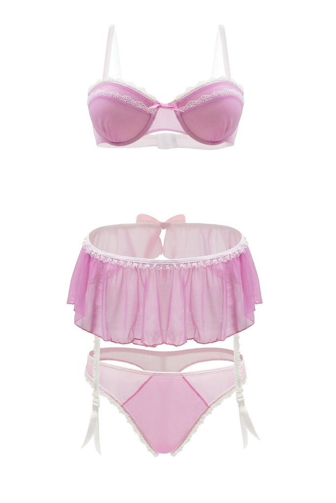 Pink Lady 3 Piece Set - Strawberry Cream - 3x4x FL-SP903PNK-3X4X