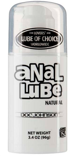 Anal Lube - Natural Lubricant - 3.4 Oz. DJ1315-05-BU