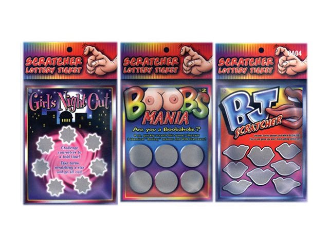 '++Boobs Mania Scratch Off