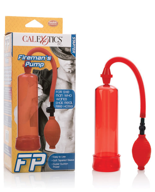 Fireman's Pump Masturbator - Red