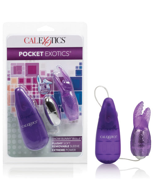 Pocket Exotics Snow Bunny Bullet - Purple