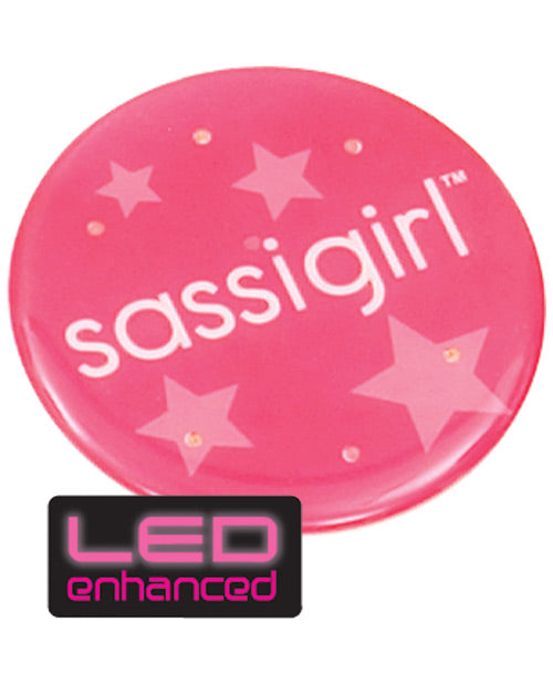 Night to Remember Sassi Button by sassigirl - Pink