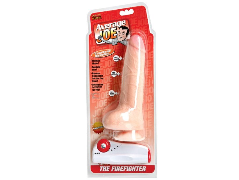 Average Joe Vibrating Dong- The Fire Fighter Kevin